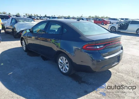 2014 Dodge Dart Sxt из США, поврежденный, VIN 1C3CDFBB6ED865868
